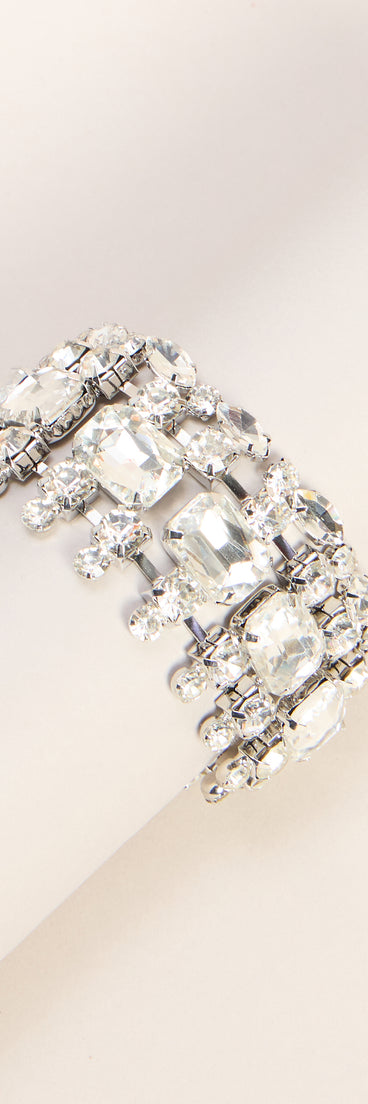 Wrist Ice Rhinestone Bracelet