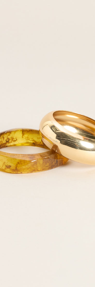 Stacked To Perfection Bangle Bracelet Set