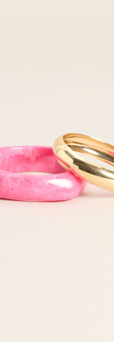 Trendy Mood Bangle Bracelet Set
