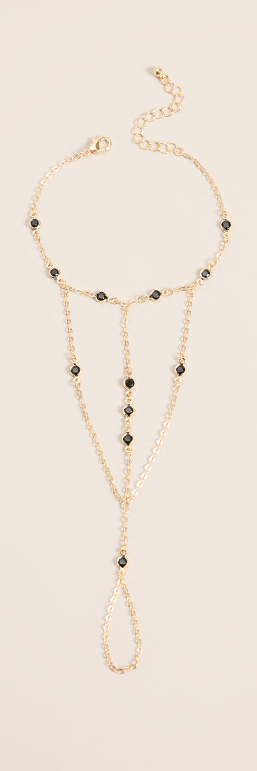 Linked Up Stone Hand Chain