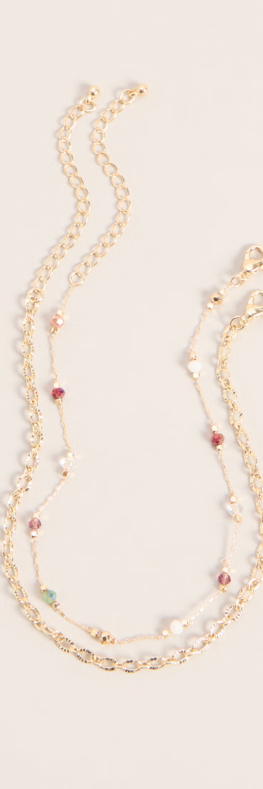 Twice As Nice Anklet Set