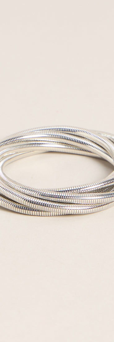 Stack It Up Coil Bracelet