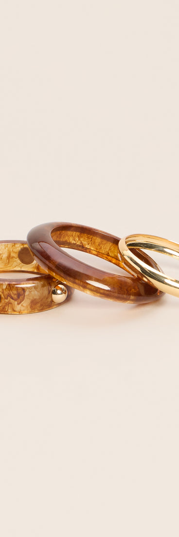 Stacked Intentions Bangle Bracelet Set