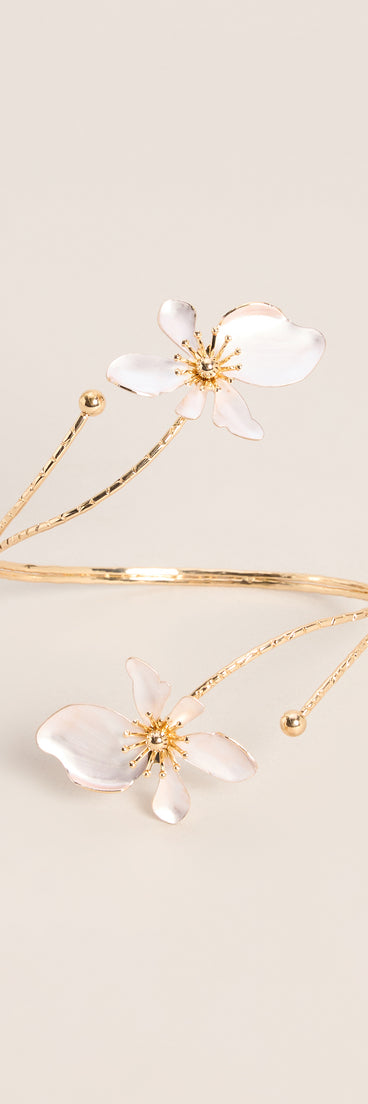 Petal Play Floral Wrap Arm Cuff