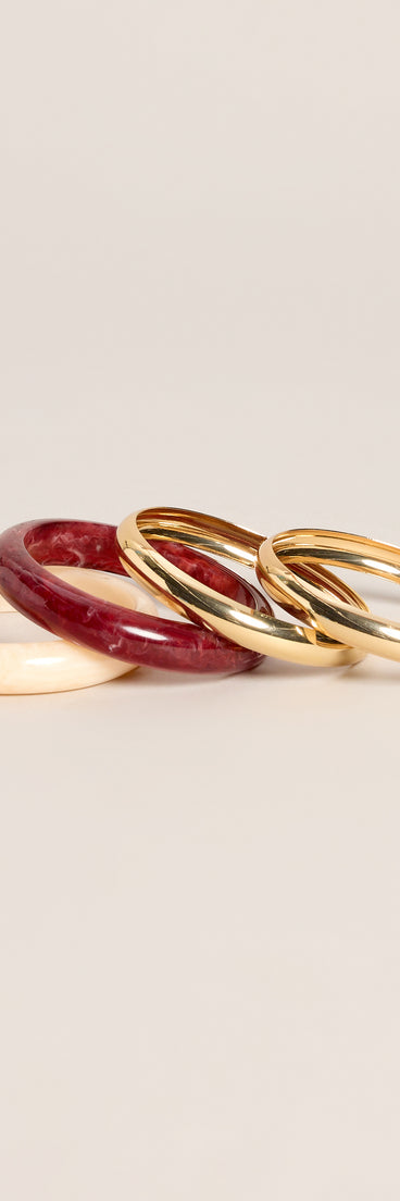 Game Day Stack Texas Bangle Bracelet Set