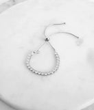 Cubic Zirconia Bolo Bracelet