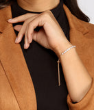Not So Typical Cubic Zirconia Bollo Bracelet