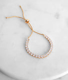 Not So Typical Cubic Zirconia Bollo Bracelet