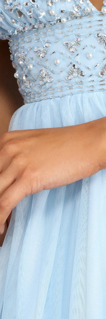 Iridescent Cubic Zirconia Bolo Bracelet