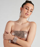 Ice On My Wrist Rhinestone Bracelet