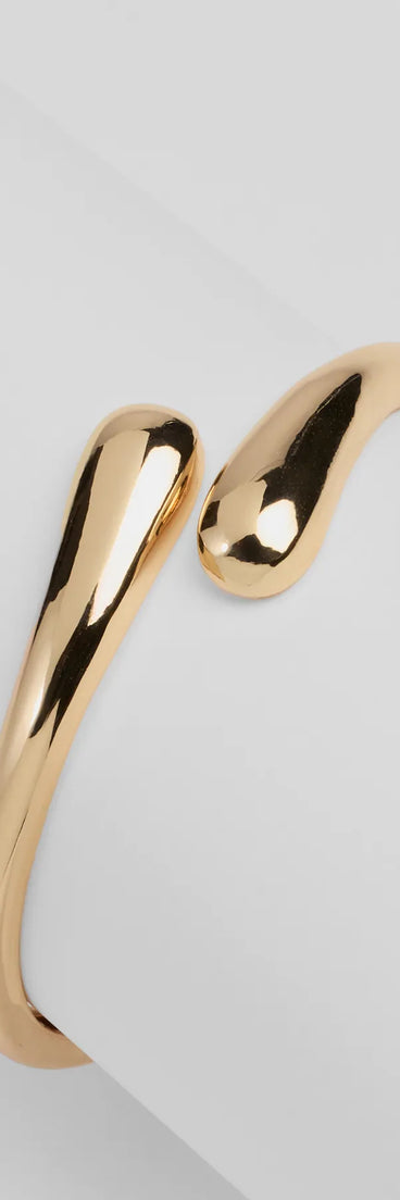 Sleek Structure Cuff Bracelet