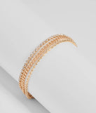 Dainty Details Three-Pack Bracelet Set