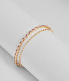 Glam Mood Beaded Stone Bracelet