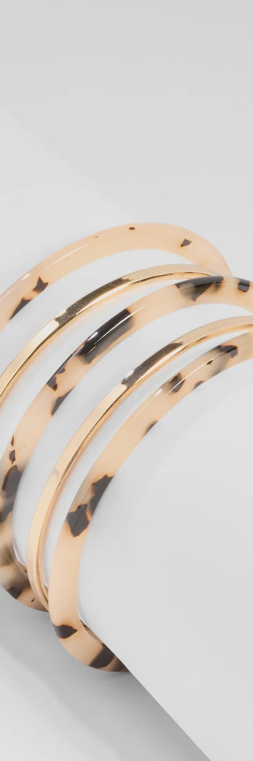 Leopard Print Multi Bracelet Pack