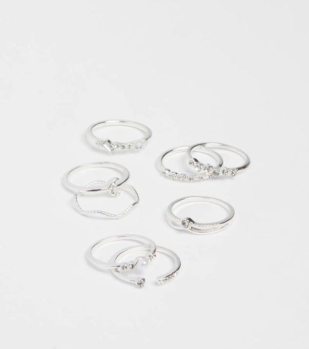 Leave You Breathless Eight Pack Ring Set