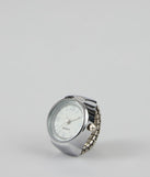 Clocked In Cute Watch Ring
