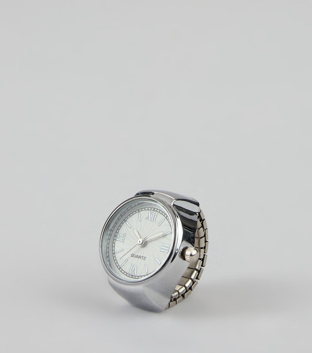 Clocked In Cute Watch Ring & Windsor