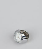Clocked In Cute Watch Ring