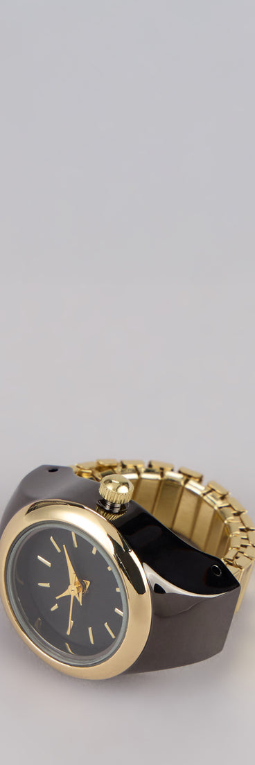 Midnight Hour Watch Ring