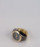 Midnight Hour Watch Ring