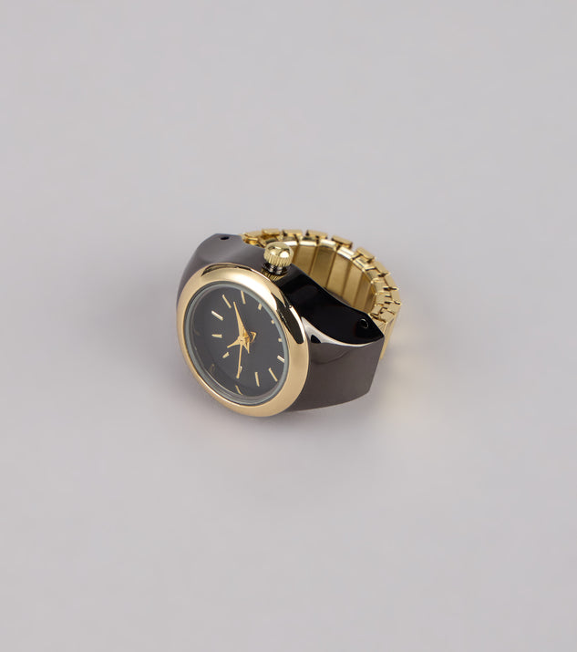 Midnight Hour Watch Ring