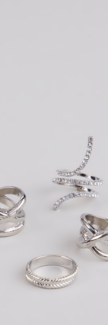 Stacked To Perfection Ring Set