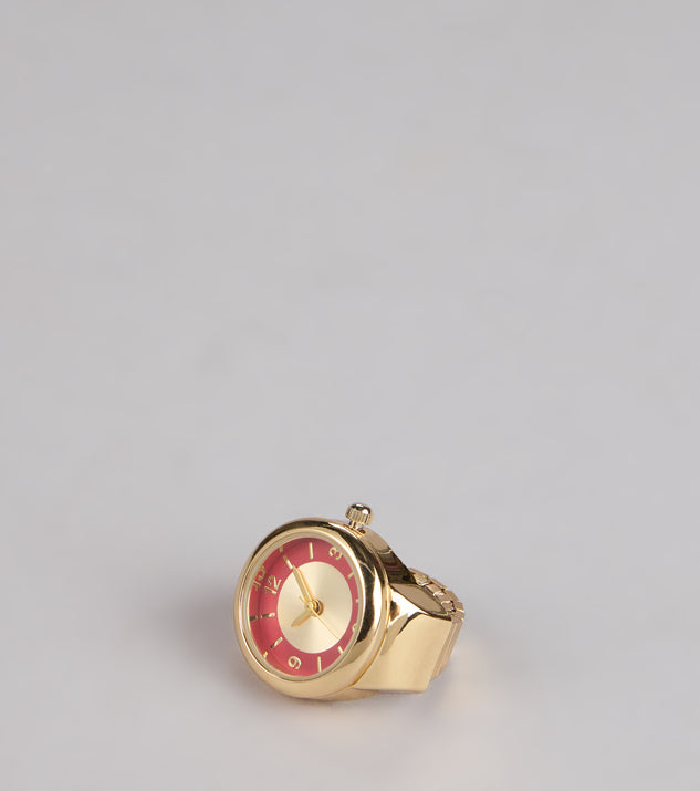 On Your Time Watch Ring