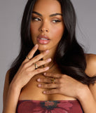All Stacked Up Three-Pack Ring Set