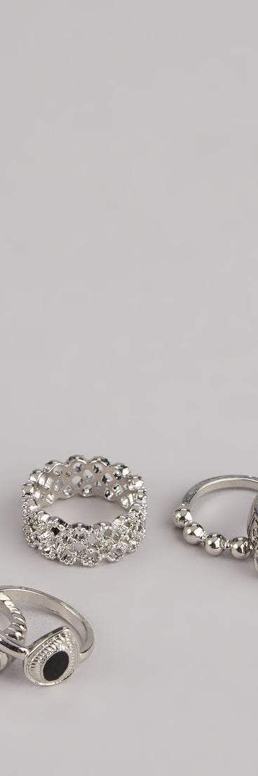 Western Charm Ring Set