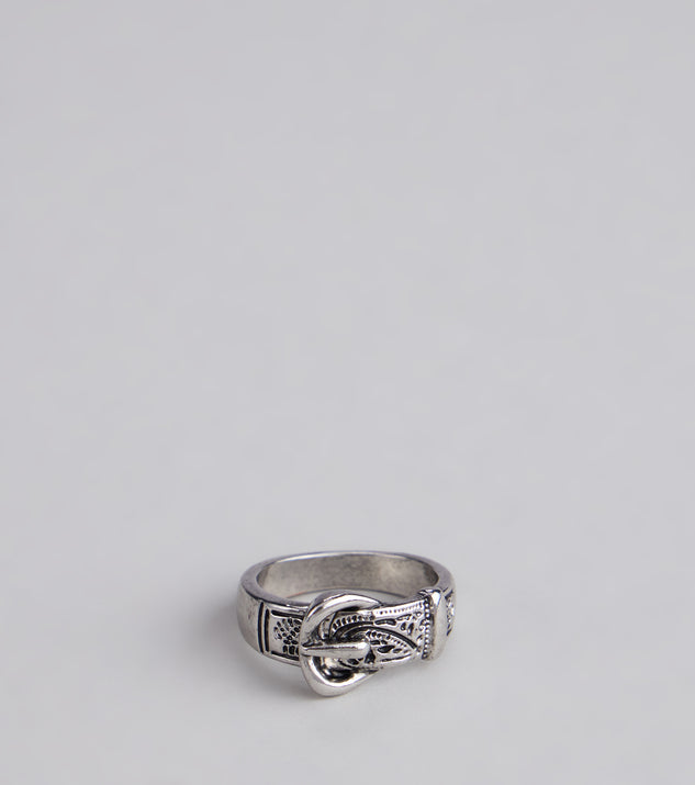 Western Charm Belt Ring