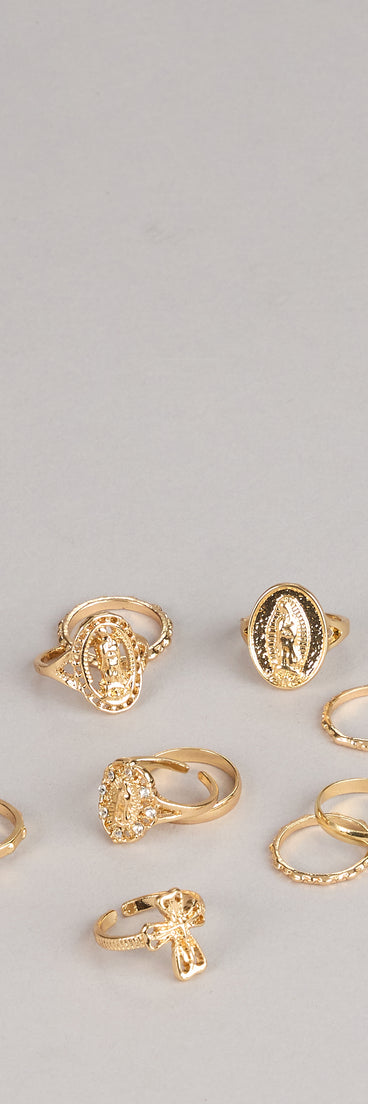 Sacred Details Statement Eight Ring Pack