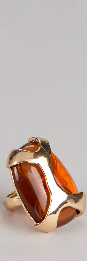 Major Mood Statement Gem Ring