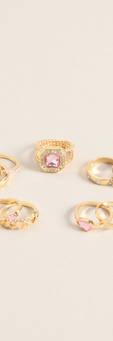 More The Merrier Nine-Pack Ring Set