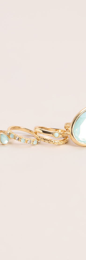 Keepsake Glow Five-Piece Ring Set