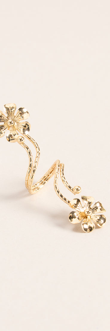 Bloom Mood Flower Statement Ring