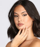 Love You To Infinity Cubic Zirconia Ring