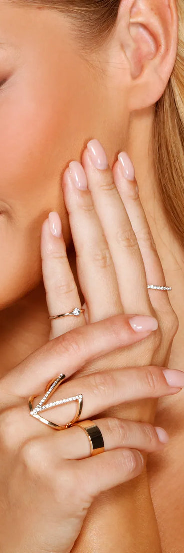 Glamorous Stunner Ring Set