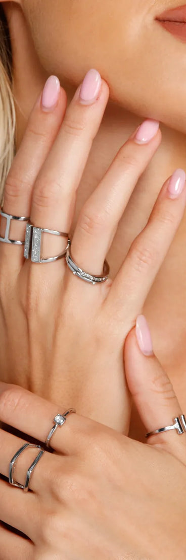 Bring On The Shine Rhinestone Ring Pack