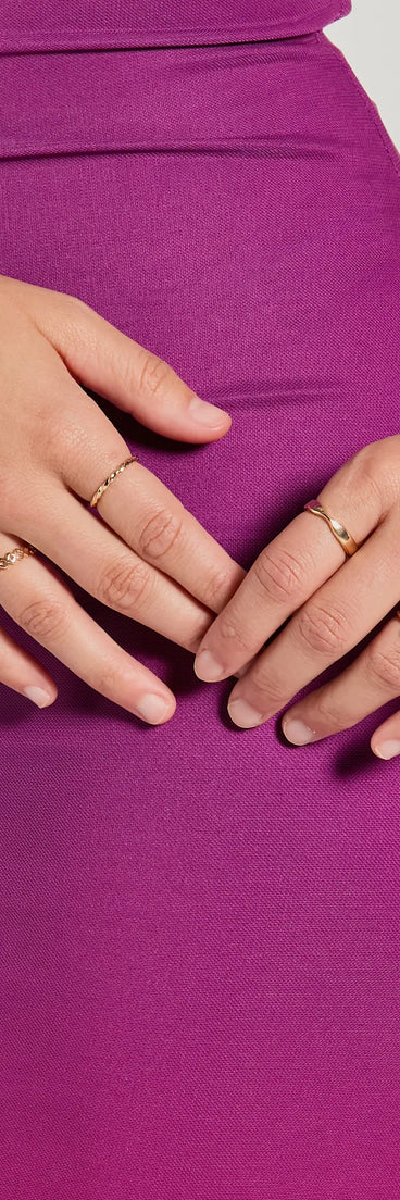 Infinite Styling Five-Pack Ring Set