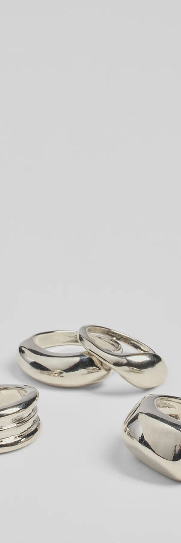 Bold Statement Multi Ring Pack