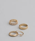 Infinite Glow Four-Pack Ring Set