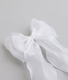 Cutest Vibe Organza Hair Bow Clip
