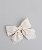Simplicity Is Chic Hair Bow Clip