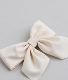 Simplicity Is Chic Hair Bow Clip