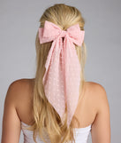 Love In the Air Sheer Hair Bow Clip