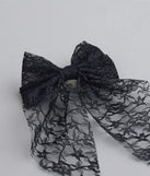 Here For Romance Lace Hair Bow Clip
