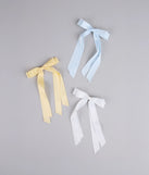 Pretty Please Hair Bow Clip Set