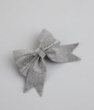 Dearly Glam Rhinestone Bow Hair Clip