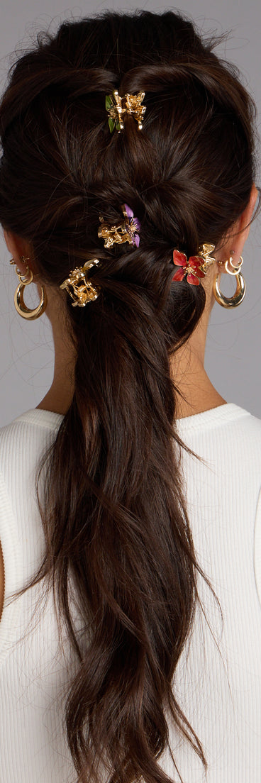 Bloom Baby Flower Claw Clip Set
