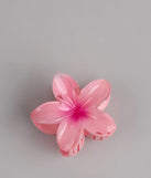 Tropical Blooms Flower Hair Claw Clip